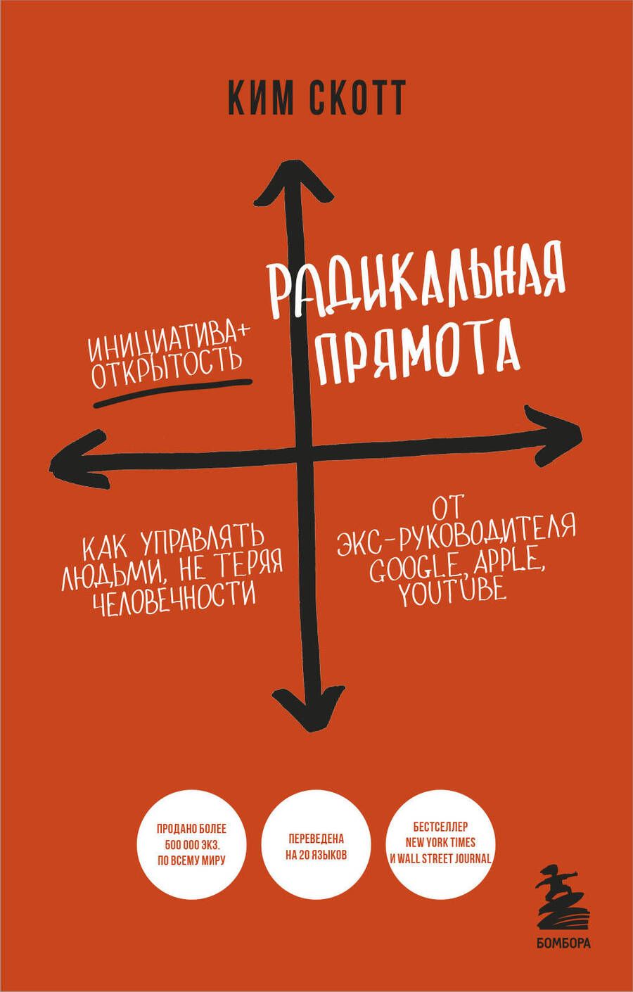 Обложка книги "Скотт: Радикальная прямота. Как управлять людьми, не теряя человечности"