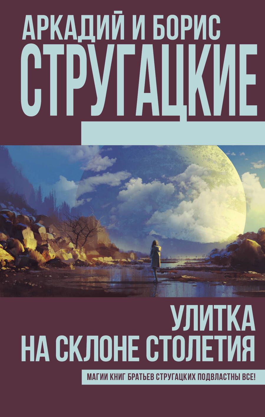 Обложка книги "Стругацкий, Стругацкие: Улитка на склоне столетия"