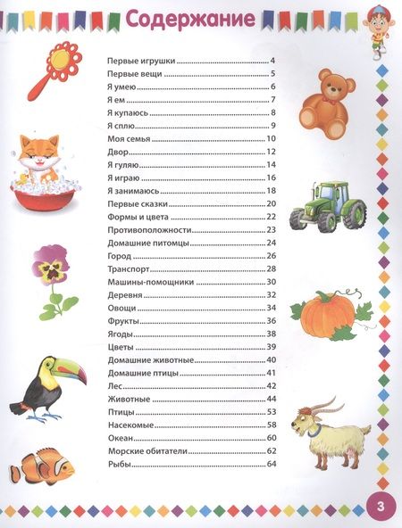 Фотография книги "Тамара Скиба: Детская энциклопедия в картинках. От 6 месяцев до 3 лет"