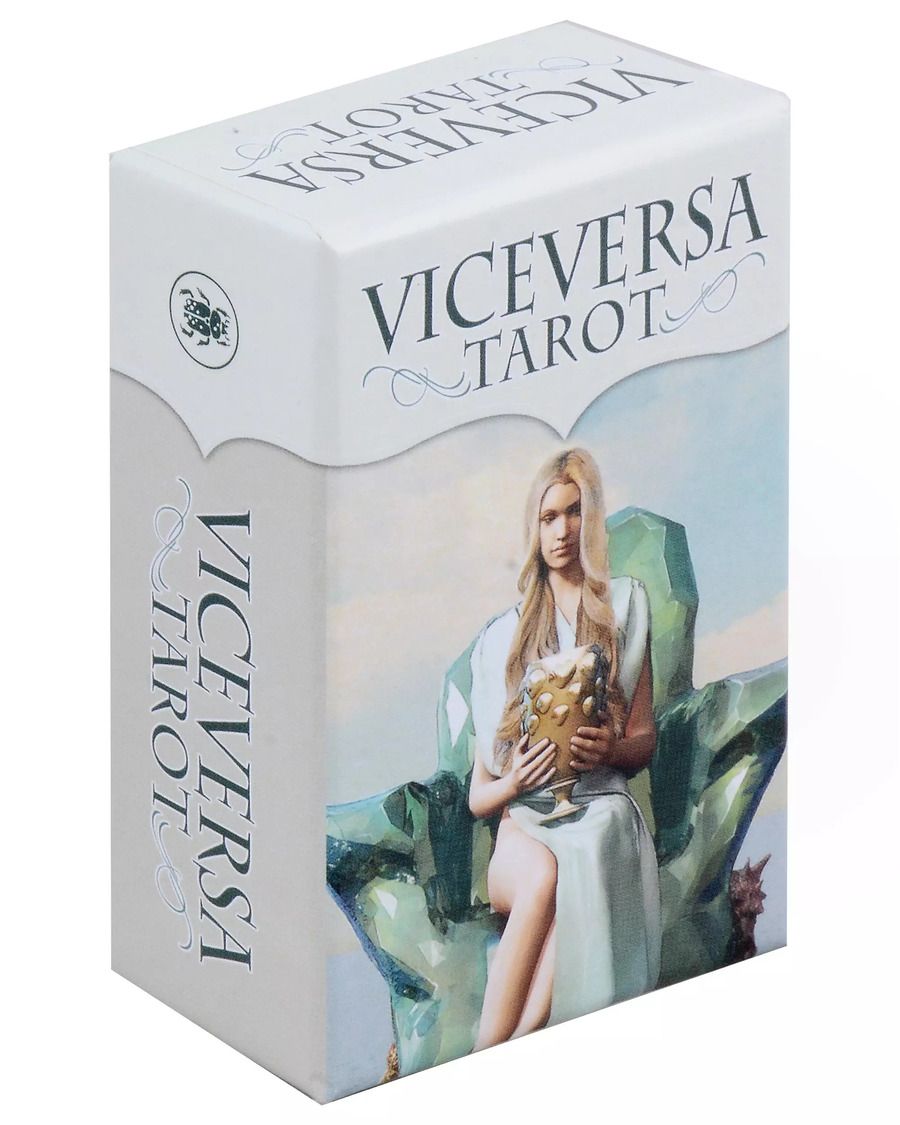 Обложка книги "Mini Tarocchi. Viceversa Tarot / Таро мини Двустороннее (78 карт + инструкция)"