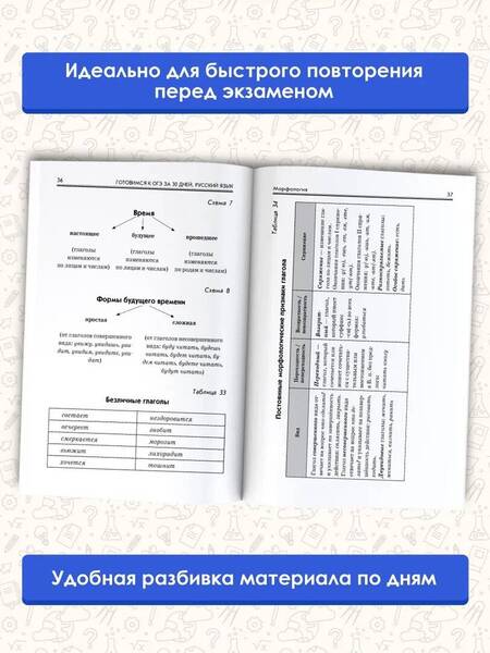 Фотография книги "Текучева, Степанова: Готовимся к ОГЭ за 30 дней. Русский язык"