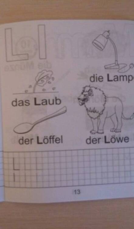 Фотография книги "Тетрадь по немецкому языку. Часть 1. Для детей 5-7 лет"