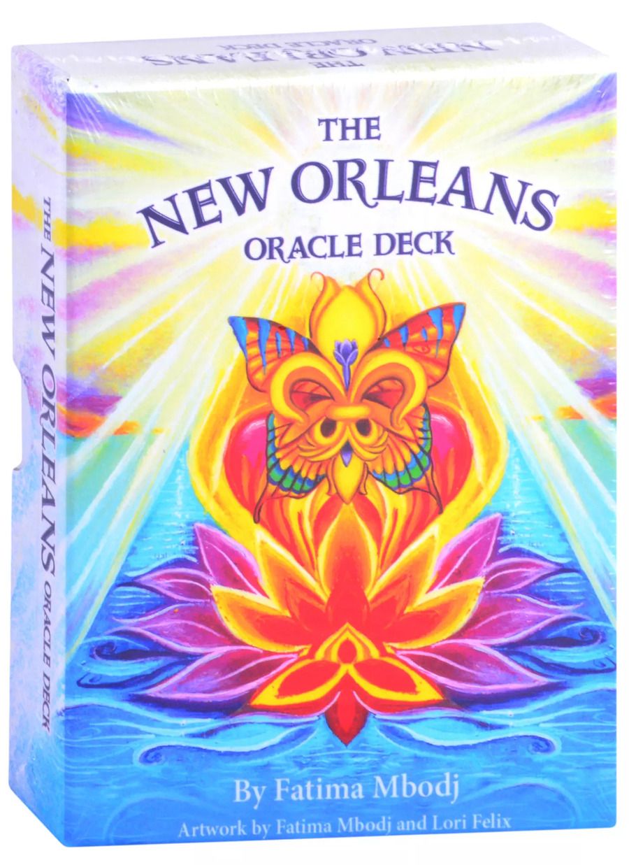 Обложка книги "The New Orleans Oracle Deck"