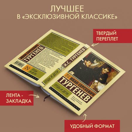 Фотография книги "Тургенев: Отцы и дети"