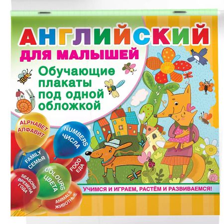 Фотография книги "Валентина Дмитриева: Английский для малышей. Все обучающие плакаты под одной обложкой"