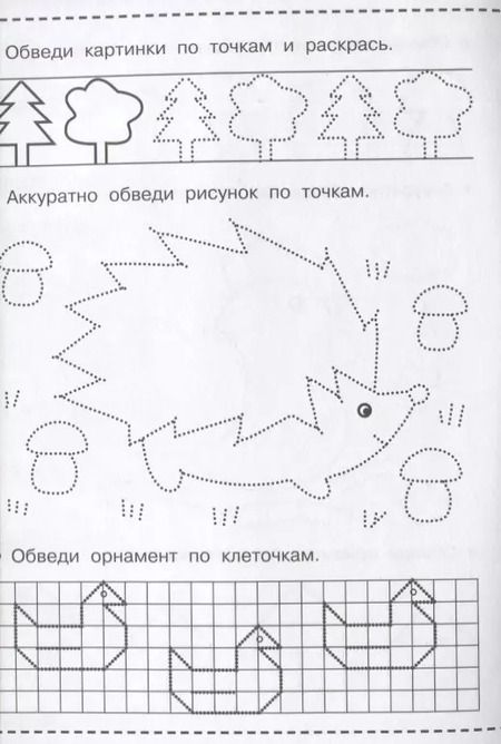 Фотография книги "Валентина Дмитриева: Рисуем по клеточкам и точкам"