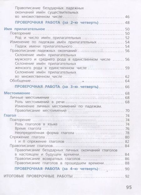 Фотография книги "Валентина Канакина: Русский язык. 4 класс. Проверочные работы"