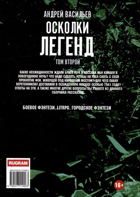 Фотография книги "Васильев: Осколки легенд. Том второй"