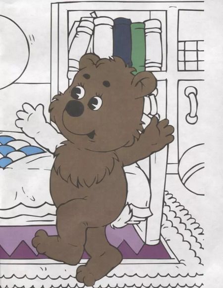 Фотография книги "Веселые медвежата"