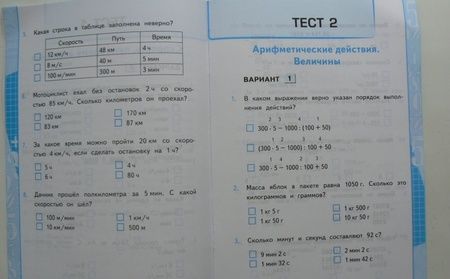 Фотография книги "Виктория Рудницкая: Математика. 4 класс. Тесты к учебнику М. И. Моро и др. В 2-х частях. Часть 2. ФГОС"