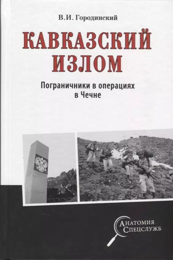 Обложка книги "Владимир Иванович: Кавказский излом. Пограничники в операциях в Чечне"