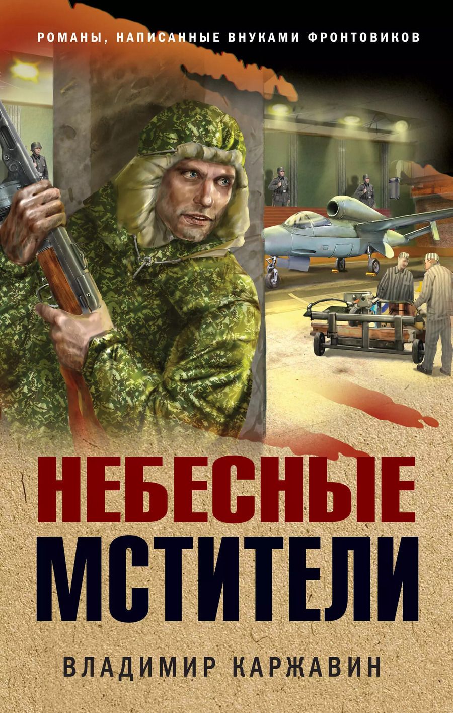 Обложка книги "Владимир Каржавин: Небесные мстители"