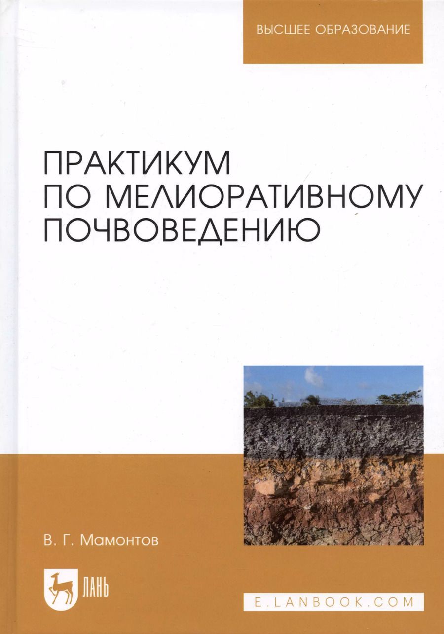 Обложка книги "Владимир Мамонтов: Практикум по мелиоративному почвоведению. Учебное пособие для ВО"
