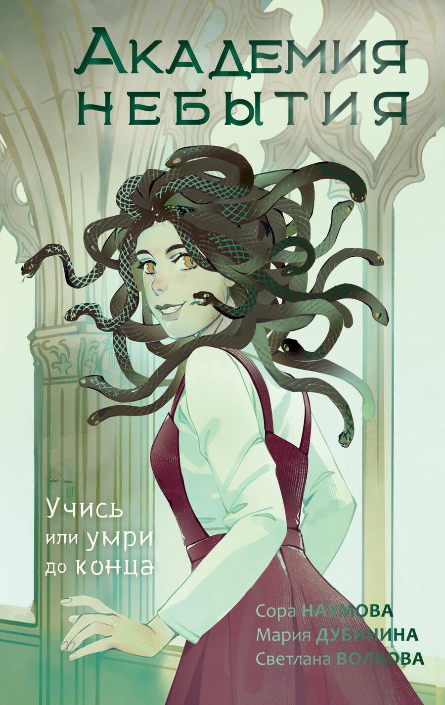 Обложка книги "Волкова, Дубинина, Наумова: Академия небытия. Учись или умри до конца"