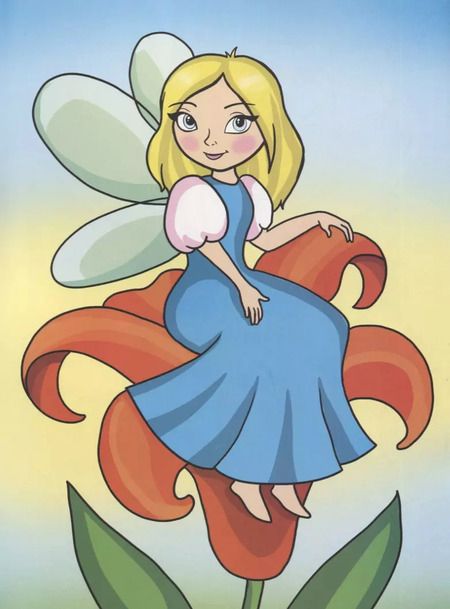 Фотография книги "Волшебство цветочных фей. Посмотри и раскрась"