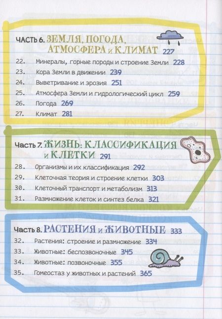 Фотография книги "Все, что нужно, чтобы понять физику, химию и биологию, в одном толстом конспекте"