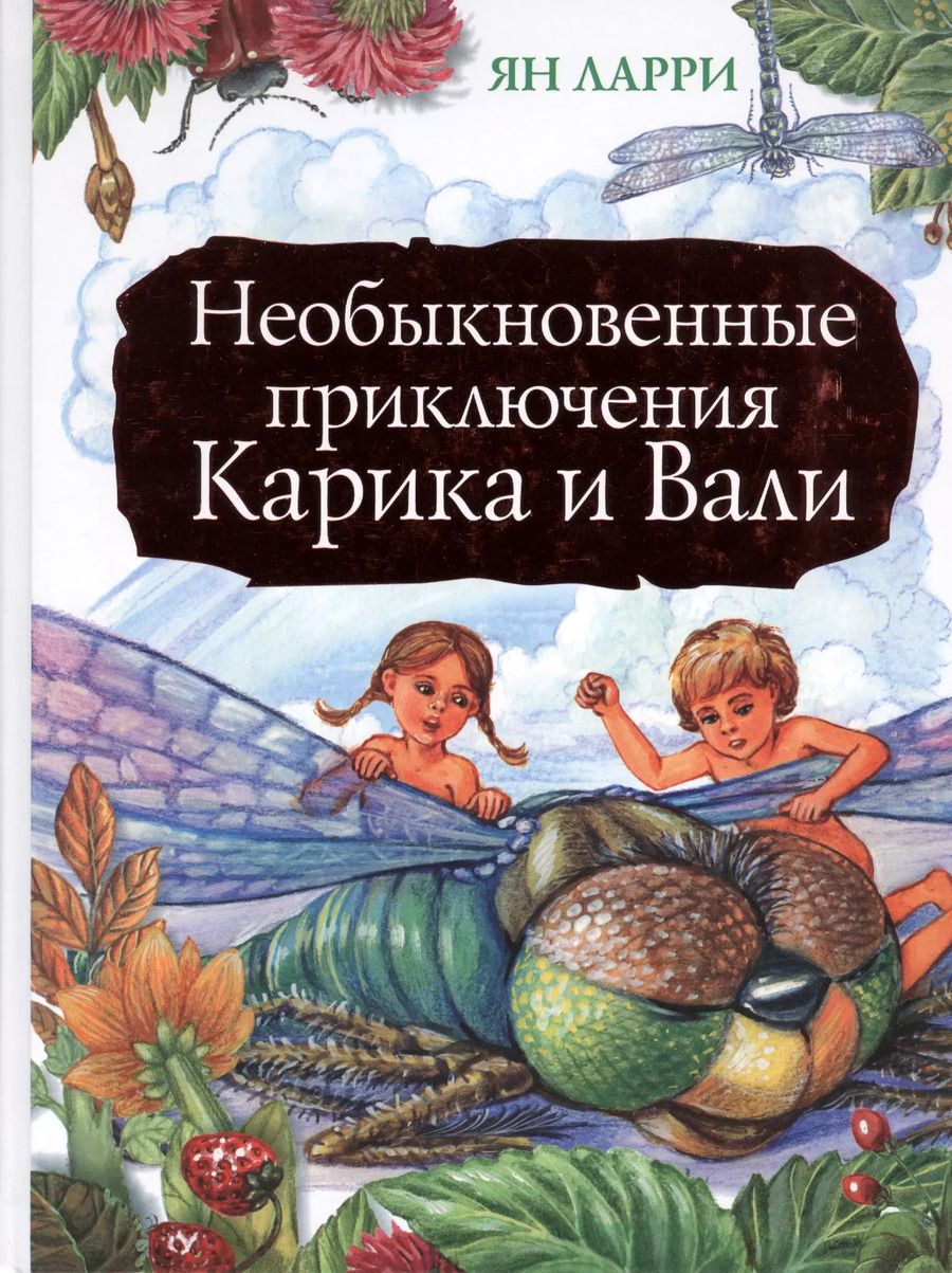 Обложка книги "Ян Ларри: Необыкновенные приключения Карика и Вали"