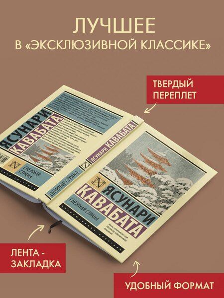 Фотография книги "Ясунари Кавабата: Снежная страна"