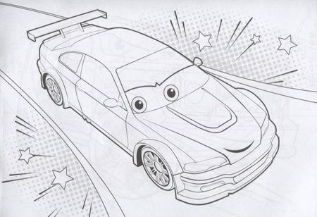 Фотография книги "Е. Сачкова: Раскраска «Крутые гонки»"