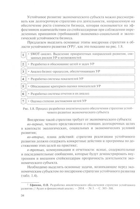 Фотография книги "Ефимова, Никифорова, Басова: Финансово-аналитические инструменты устойчивого развития экономических субъектов. Учебник"
