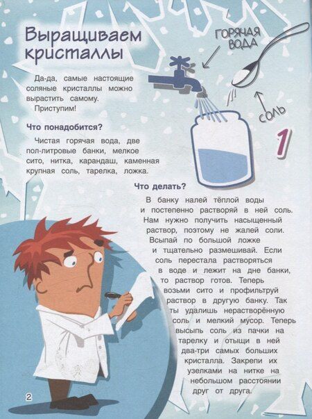 Фотография книги "Егор А.: Весёлые научные опыты для детей. 20 увлекательных экспериментов"