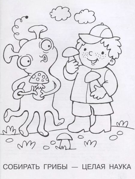 Фотография книги "Екатерина Гайдель: Большая книга раскрасок для мальчиков"