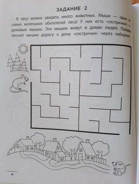 Фотография книги "Екатерина Малышева: Лесные ходилки-бродилки. Развиваем зрительно-моторную координацию. 4+"
