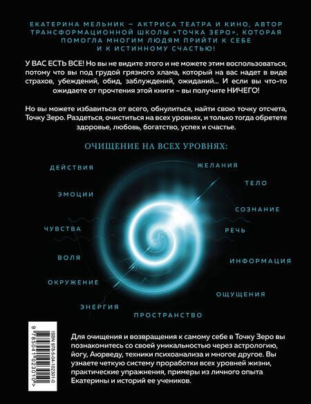 Фотография книги "Екатерина Мельник: Точка Zero. Осторожно! Раздеваю до счастья"
