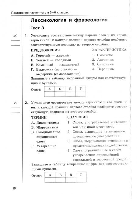 Фотография книги "Екатерина Сергеева: Русский язык. 7 класс. Тесты к учебнику М. Т. Баранова, Т. А. Ладыженской и др. ФГОС"