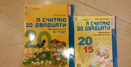 Фотография книги "Елена Колесникова: Математика. Я считаю до двадцати. Рабочая тетрадь для детей 6-7 лет. ФГОС ДО"