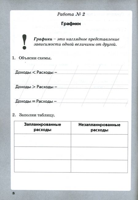 Фотография книги "Елена Попова: Финансовая грамотность. 2 класс. Рабочая тетрадь"