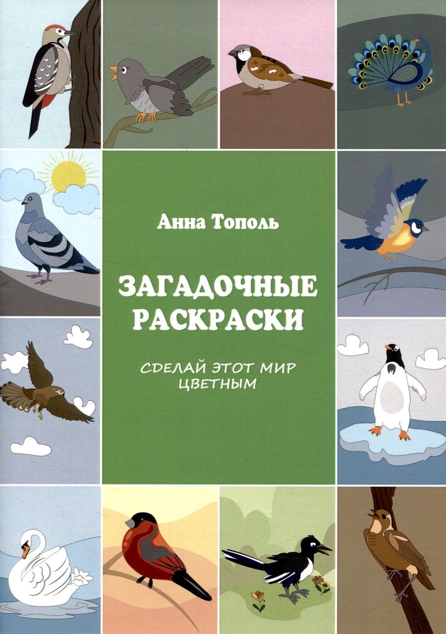 Обложка книги "Загадочные раскраски. Сделай этот мир цветным"