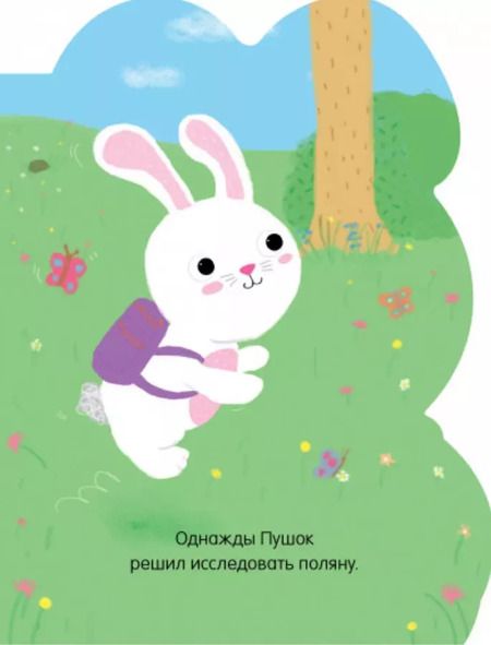 Фотография книги "Зайчик Пушок"