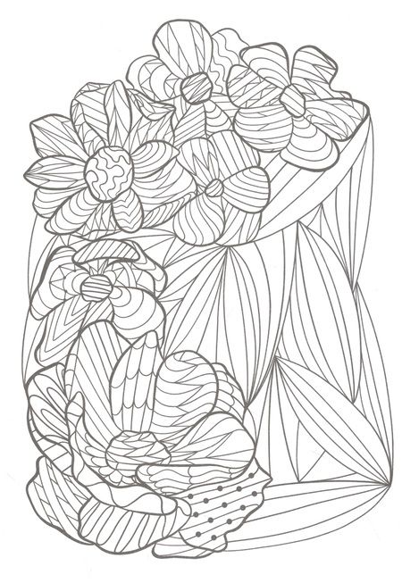 Фотография книги "100 картинок. Вдохновение и гармония. Раскраска-антистресс"