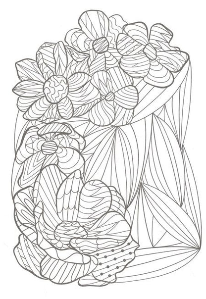 Фотография книги "100 картинок. Вдохновение и гармония. Раскраска-антистресс"