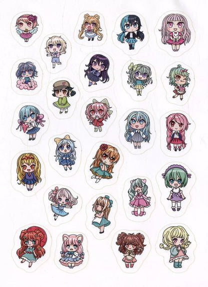 Фотография книги "100 НАКЛЕЕК. ЧИБИ"