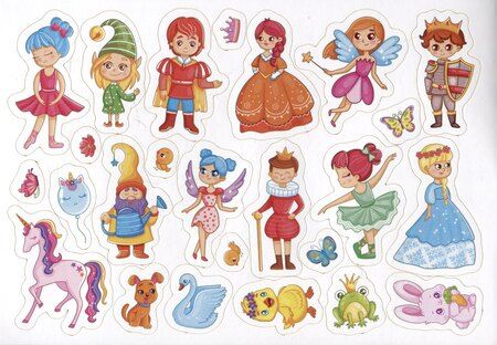 Фотография книги "101 наклейка "Для девчонок""