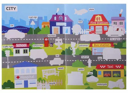 Фотография книги "111 наклеек "Первые наклейки малыша". Обучающие (комплект из 3 книг)"