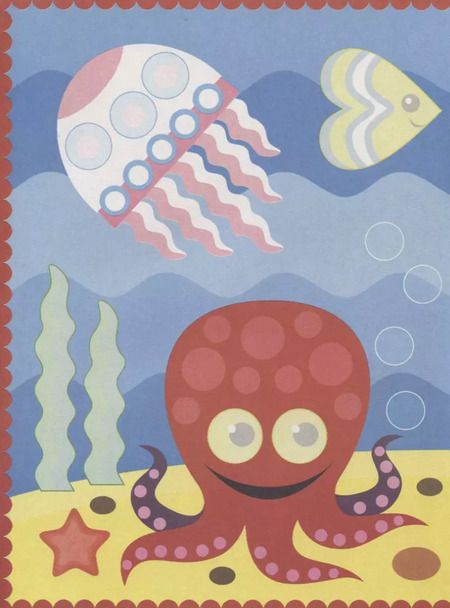 Фотография книги "120 чудесных наклеек (Подводный мир) (м) (накл.)"