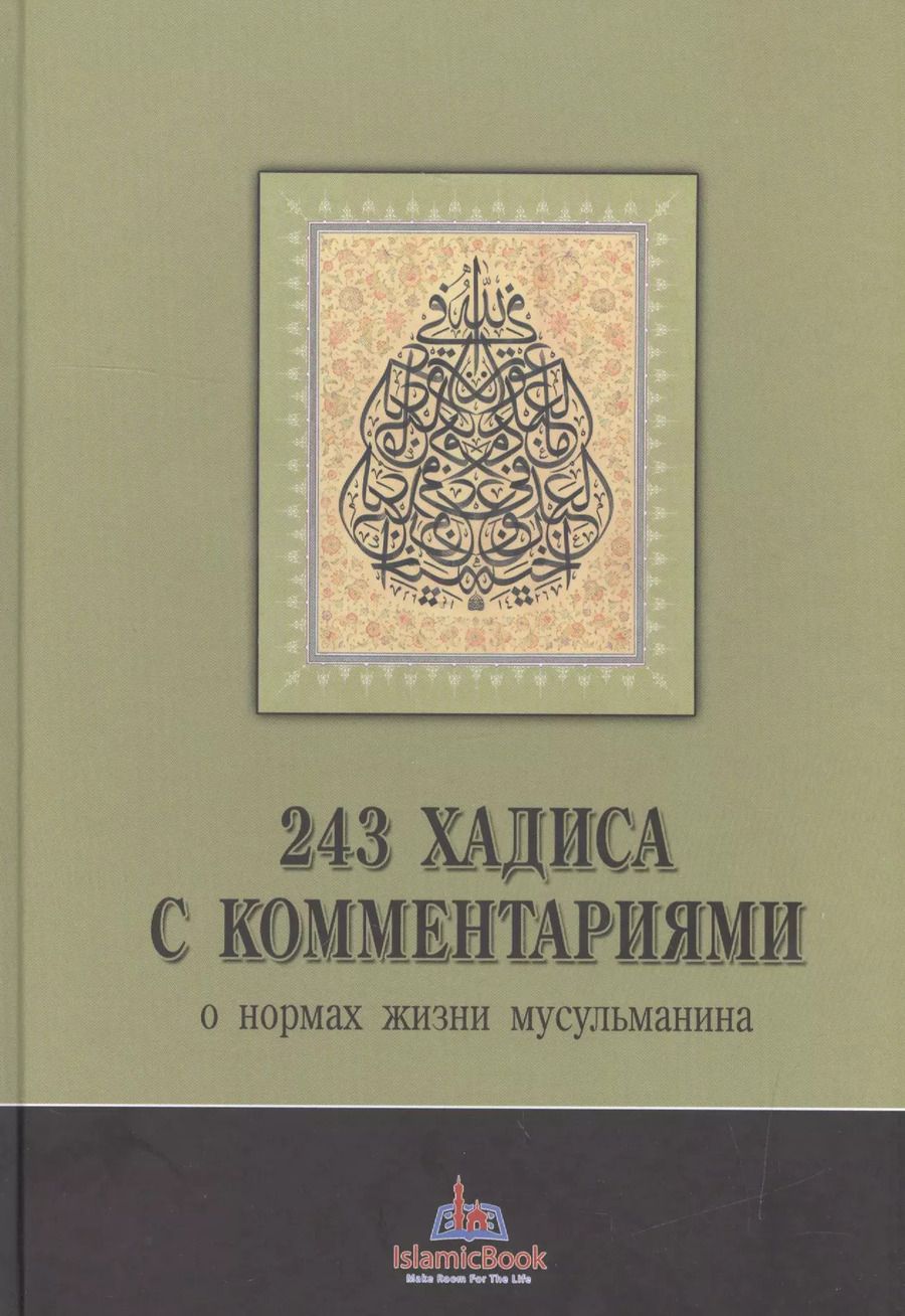 Обложка книги "243 хадиса с комментариями о нормах жизни мусульманина"