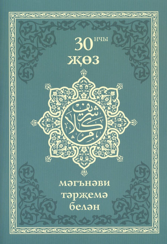 Обложка книги "30 нчы жоз (мэгнэви тэржемэ белэн)"