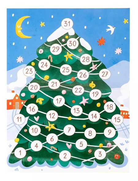 Фотография книги "31 день до Нового года. Адвент-календарь"