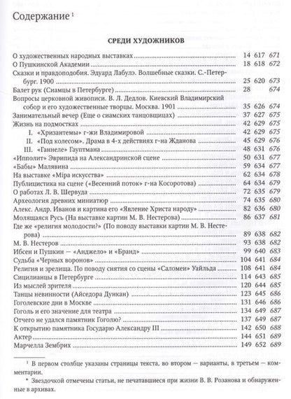 Фотография книги "Василий Розанов: Полное собрание сочинений т.6/35тт Среди художников Статьи об искусстве 1889-1917 гг. (ЛитИХуд) Роза"