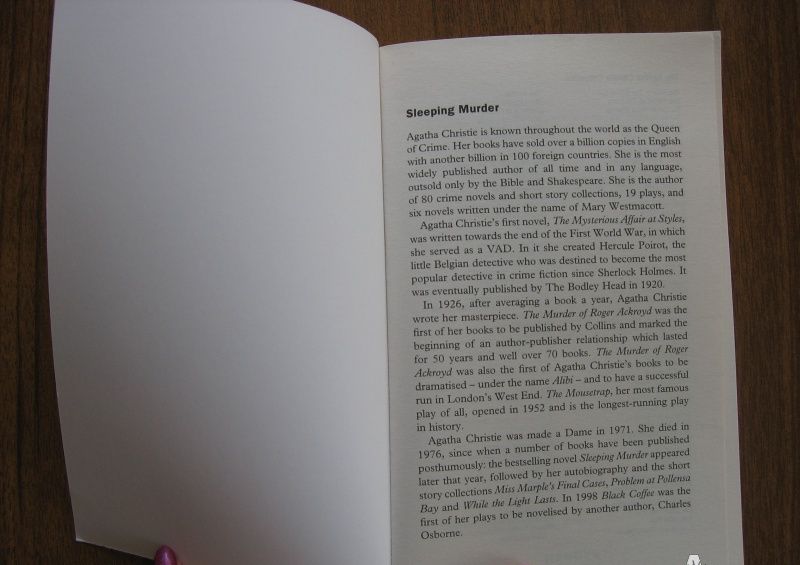 Agatha Christie: Sleeping Murder