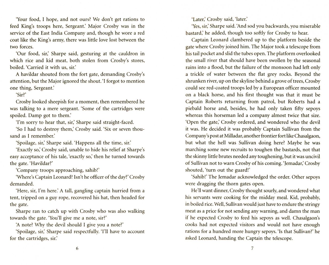 Bernard Cornwell: Sharpe's Triumph