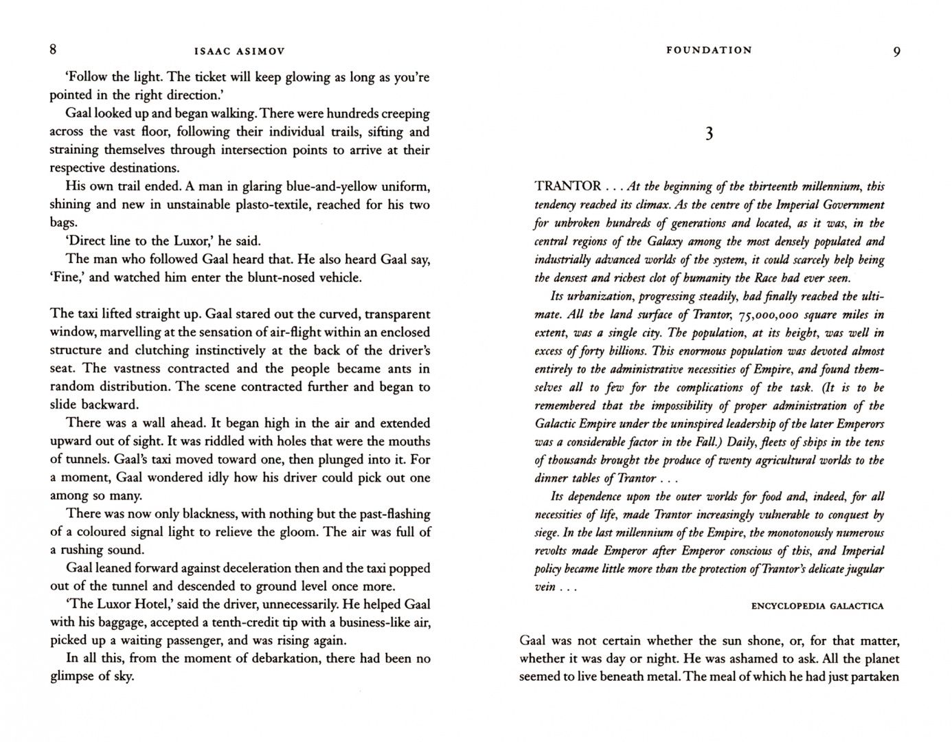 Isaac Asimov: Foundation