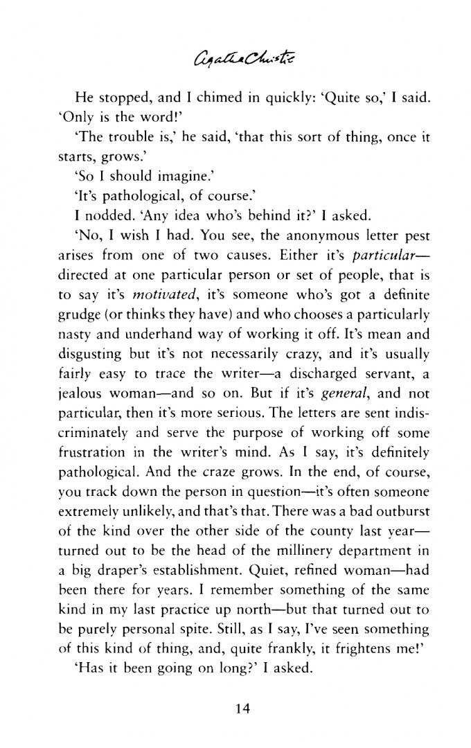 Agatha Christie: The Moving Finger