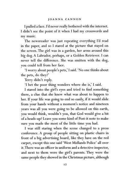 Joanna Cannon: A Tidy Ending