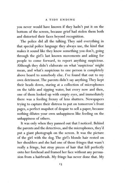 Joanna Cannon: A Tidy Ending