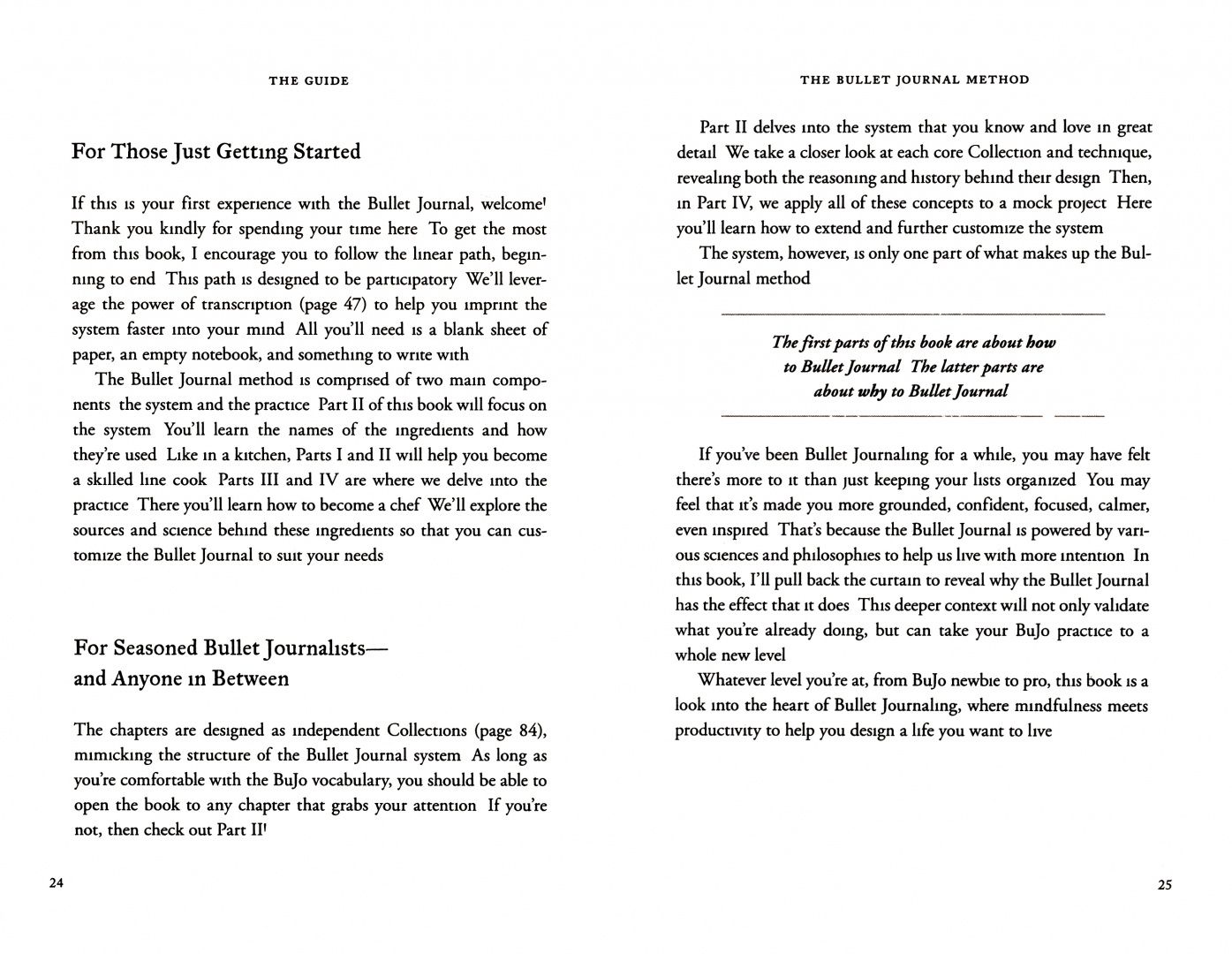 Ryder Carroll: The Bullet Journal Method. Track Your Past, Order Your Present, Plan Your Future